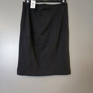Ann Taylor Factory Black Pencil Skirt